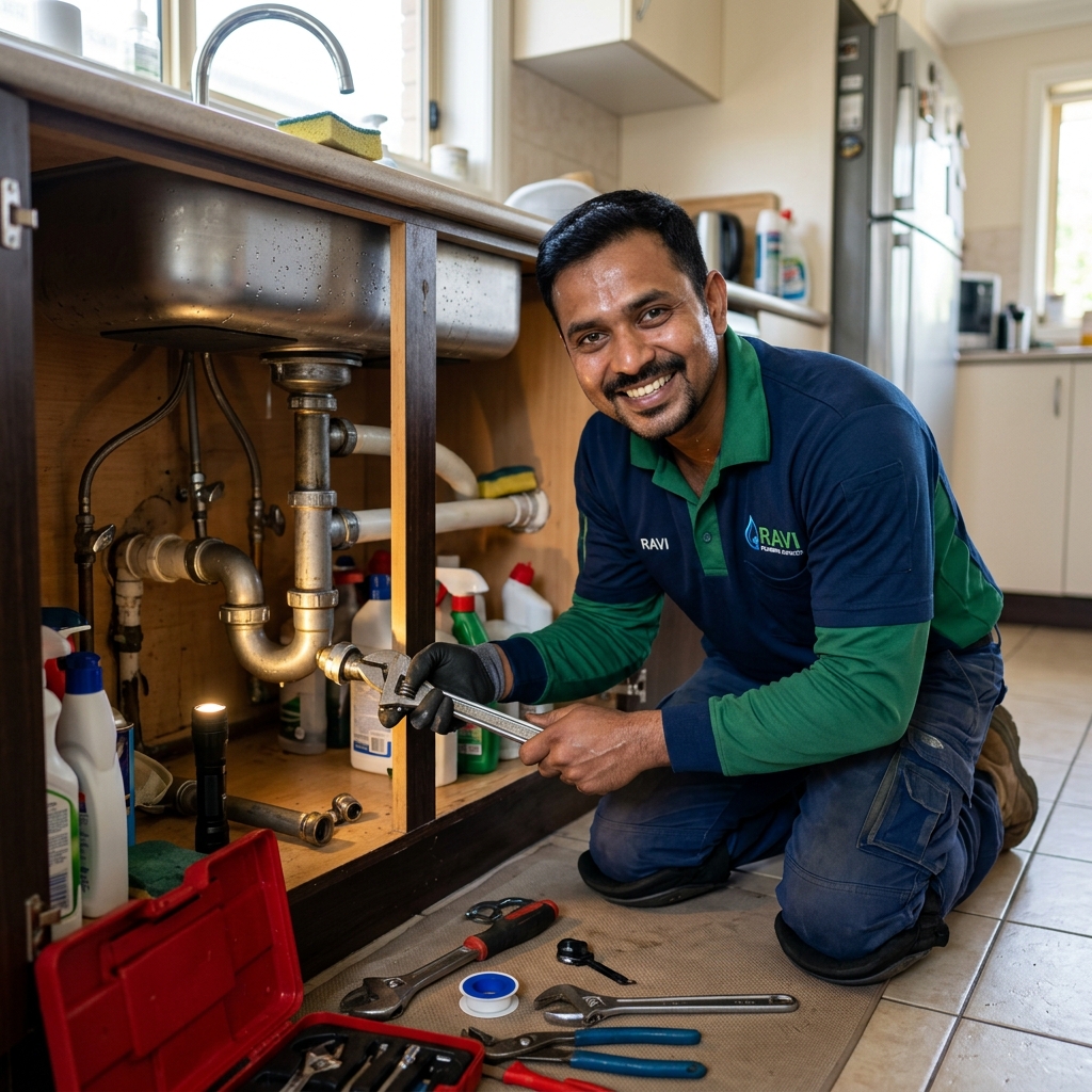 Qasim Plumber providing kitchen repairs in Ashok Vihar